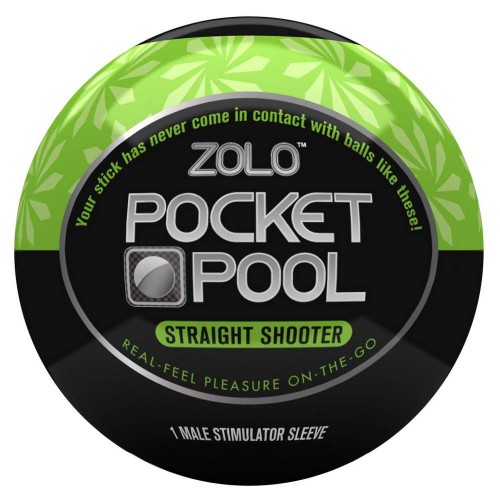 Μίνι Ελαστικό Αυνανιστήρι - Zolo Pocket Pool Straight Shooter