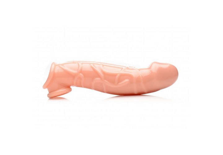 Ρεαλιστικό Προσθετικό Κάλυμμα Πέους - Flesh Extender Curved Penis Sleeve