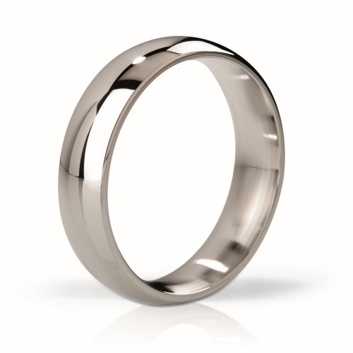 Mystim His Ringness Earl Polished Stainless Steel Cock Ring Silver 51mm