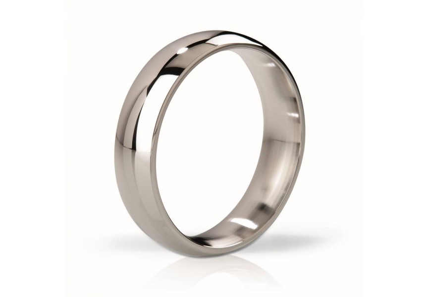 Mystim His Ringness Earl Polished Stainless Steel Cock Ring Silver 51mm