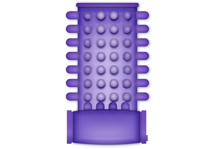 Μωβ Δαχτυλίδι Κάλυμμα Πέους Με Δόνηση - Casual Ring Vibrating Sleeve Purple
