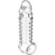 Διάφανο Κάλυμμα Επέκτασης Πέους Με Κουκκίδες - Virilxl Penis Extender Extra Comfort Sleeve V11 Transparent