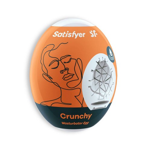 Μικρό Αυνανιστήρι Χειρός - Satisfyer Masturbator Egg Crunchy