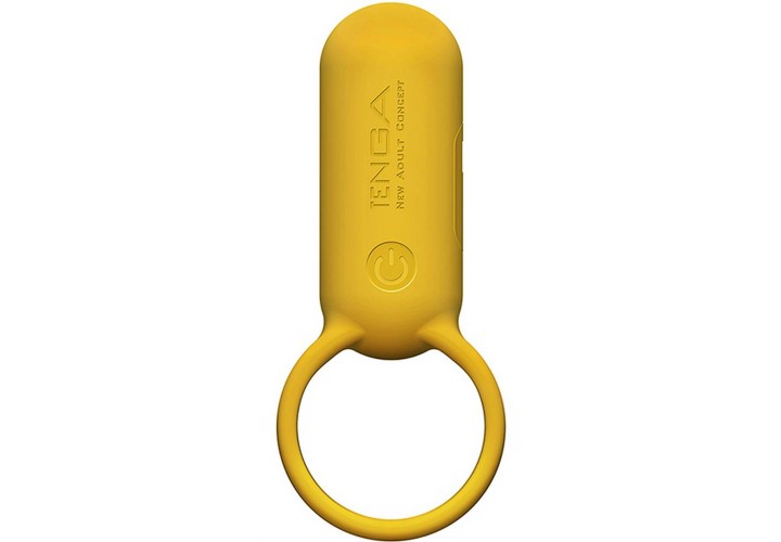 Δονούμενο Δαχτυλίδι Πέους 7 Ταχυτήτων - Tenga SVR Smart Vibe Ring Canyon Yellow