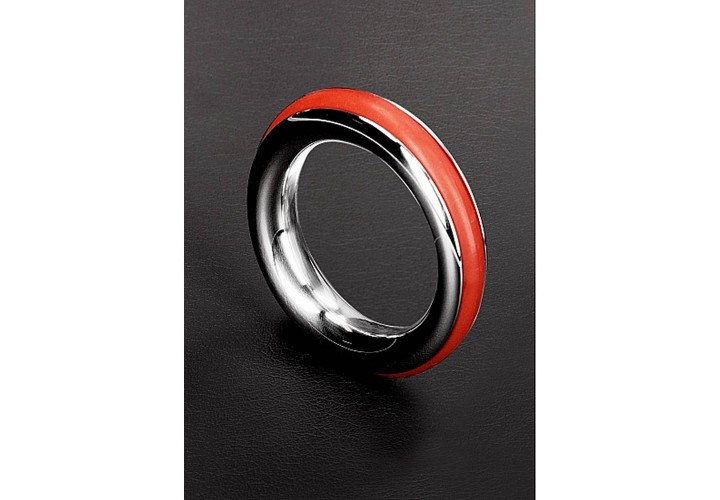 Μεταλλικό Δαχτυλίδι Πέους Από Ανοξείδωτο Ατσάλι – Cazzo Cockings Red 55mm