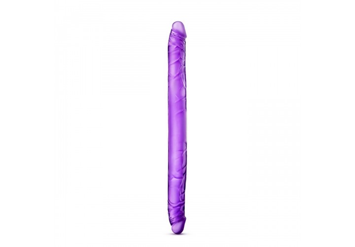Διπλό Ομοίωμα Πέους - B Yours Double Dildo Purple 40cm