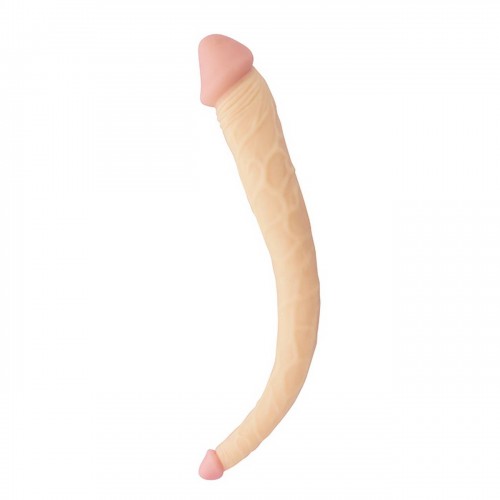 Ρεαλιστικό Διπλό Ομοίωμα Πέους - Dream Toys Big Stuff Double Dong Flesh 38cm