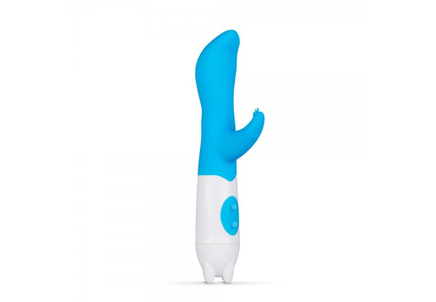 Easytoys Petite Piper Rabbit Vibrator Blue 17.5cm