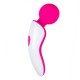 Μίνι Επαναφορτιζόμενος Δονητής Μασάζ - Mini Wand Massager Pink/White