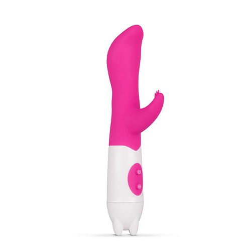 Ροζ Δονητής Rabbit Για Σημείο G - Easytoys Petite Piper Rabbit Vibrator Pink 18cm