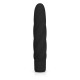 Μαύρος Δονητής Σιλικόνης - Black Silicone Vibrator 19cm