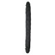 Μαύρο Διπλό Ομοίωμα Πέους - Silicone Double Ended Dildo Black 30cm