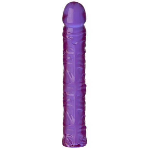 Jelly Ομοίωμα Πέους - Crystal Jellies Classic Dong 20cm Purple