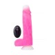 Ροζ Ασύρματος Ρεαλιστικός Δονητής Με Περιστροφική Κίνηση - Blush Neo Elite Roxy Gytaring Dildo Pink 21.5cm