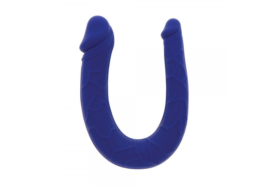 Μπλε Διπλό Ομοίωμα Πέους - Realistic Mini Double Dong Blue 30cm