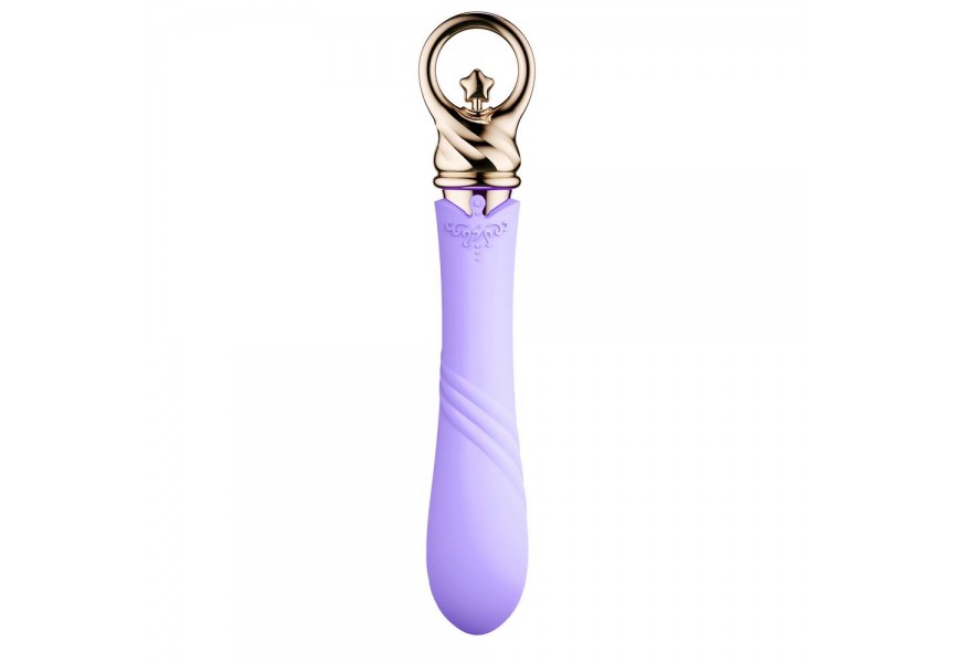 Θερμαινόμενος Δονητής 8 Ταχυτήτων - Zalo Courage Heating G Spot Massager Fantasy Violet 26.6cm