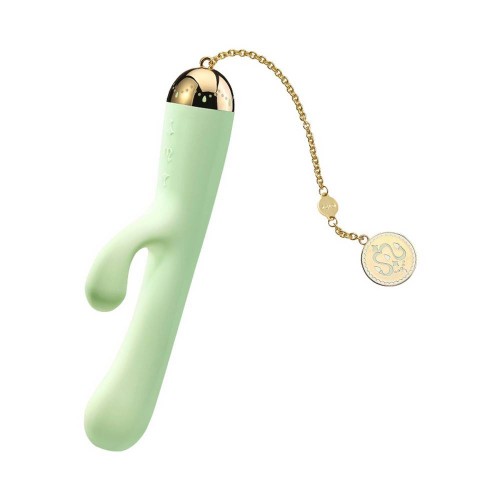 Zalo Ichigo Rabbit Vibrator Melon Green 18.3cm