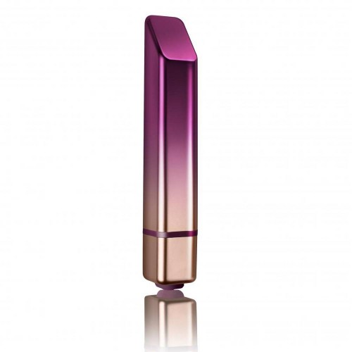 Μίνι Δονητής 10 Ταχυτήτων - Trema Bullet Vibrator Purple Gold 9.5cm