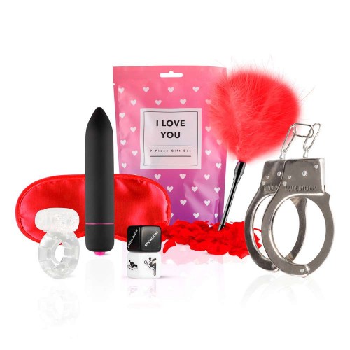 Σετ Ερωτικών Αξεσουάρ - LoveBoxxx I Love You 7 Piece Gift Set