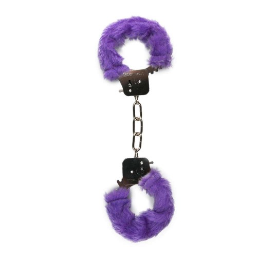 Easytoys Furry Handcuffs Purple