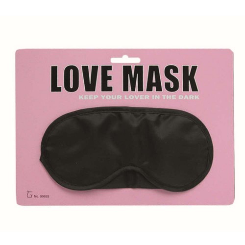 Μαύρη Σατέν Μάσκα - NMC Love Mask Black