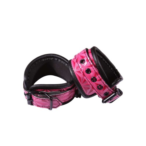Ροζ Χειροπέδες - Sinful Wrist Cuffs Pink