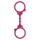 Ροζ Ελαστικές Χειροπέδες Σιλικόνης - Stretchy Fun Cuffs Pink