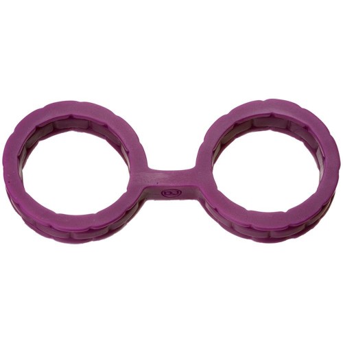 Χειροπέδες/Ποδοπέδες Σιλικόνης - Japanese Bondage Silicone Cuffs Purple