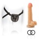 Ρεαλιστικό Ομοίωμα Πέους Με Ζώνη - Blush SX Strap On Harness For You Kit With Cock 18cm