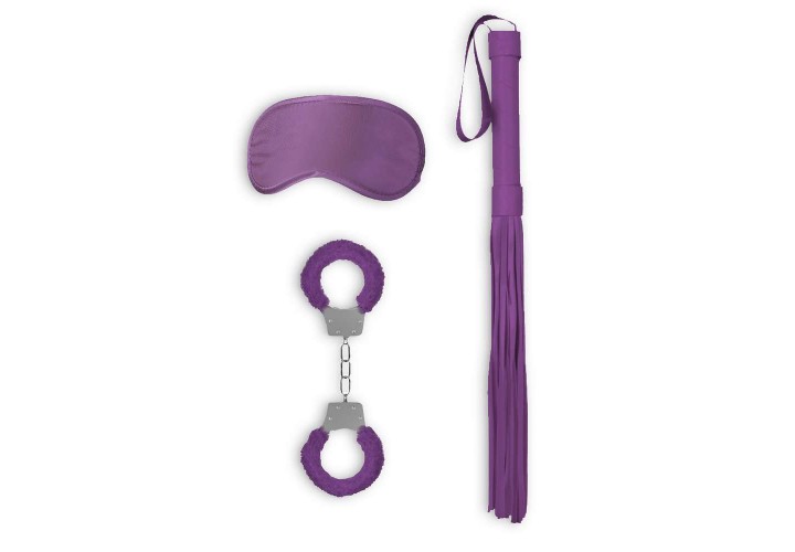 Σετ Φετιχιστικών Αξεσουάρ – Ouch! Introductory Bondage Kit 1 Purple