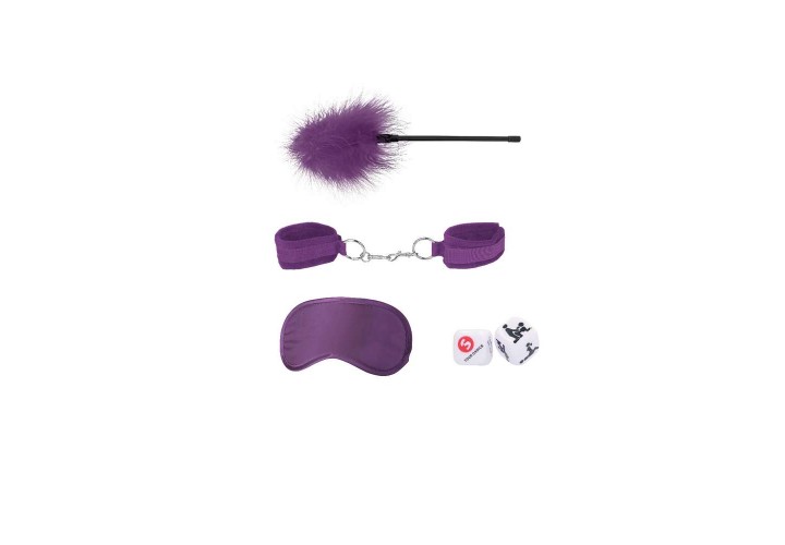 Σετ Φετιχιστικών Αξεσουάρ – Ouch Introductory Bondage Kit 2 Purple