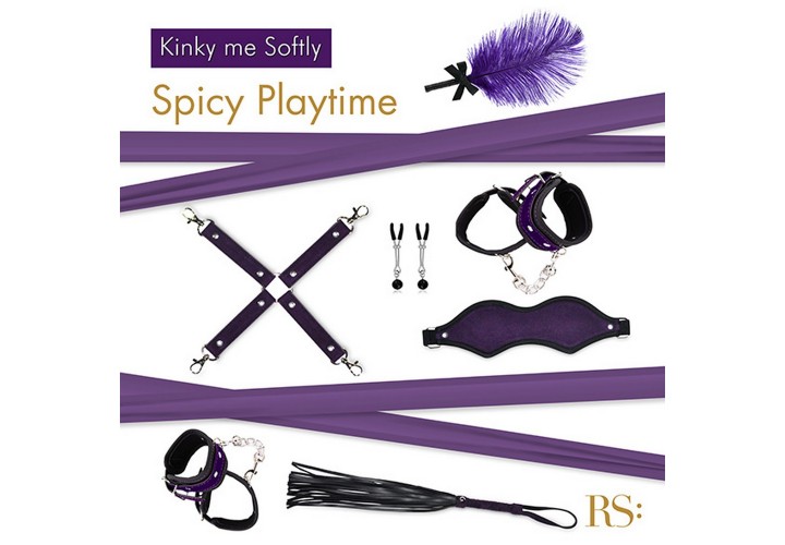 Σετ Φετιχιστικών Παιχνιδιών - Rs Soiree Kinky Me Softly Purple