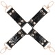 Σύστημα Δεσίματος Πολλαπλών Άκρων - Begme Black Edition Vegan Leather Hog Tie