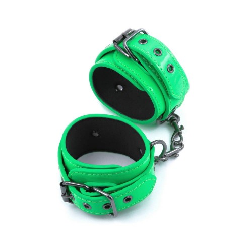 Πράσινες Ρυθμιζόμενες Ποδοπέδες - Electra Ankle Cuffs Green