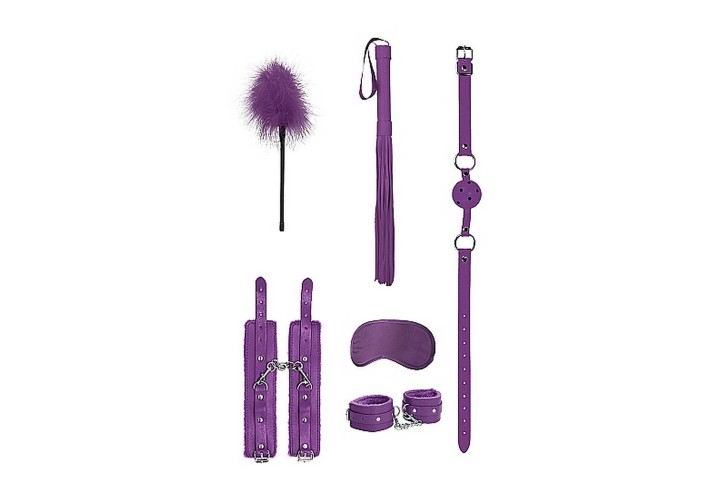 Σετ Με Φετιχιστικά Αξεσουάρ - Beginner's Bondage Kit Purple