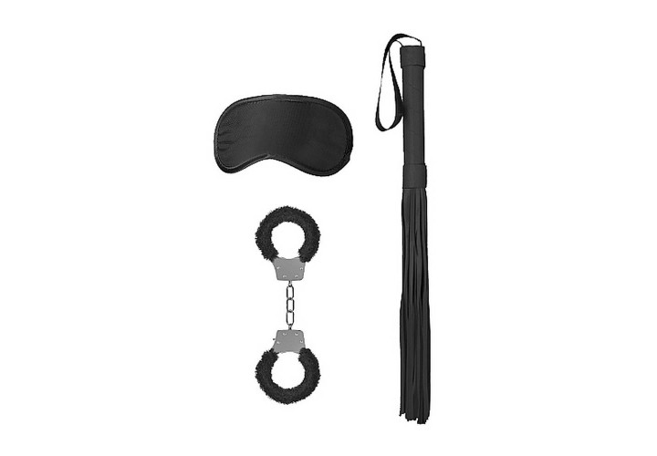 Σετ Με Φετιχιστικά Αξεσουάρ - Black & White Introductory Bondage Kit #1