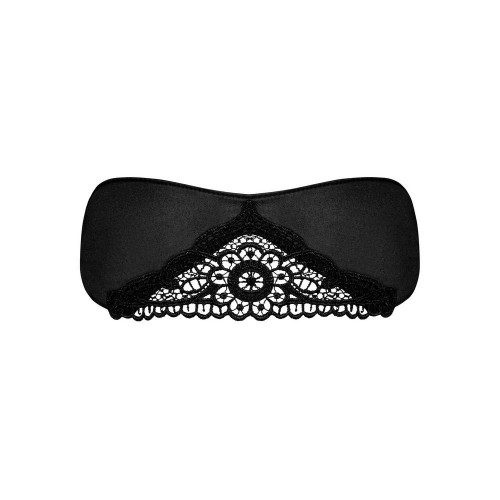 Obsessive Satinia Mask Black