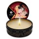 Shunga Erotic Art Massage Candle Sparkling Strawberry/Romance 30ml