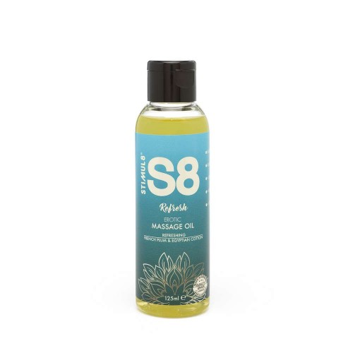 Λάδι Μασάζ Με Άρωμα Δαμάσκηνο - S8 Massage Oil Refresh 125ml