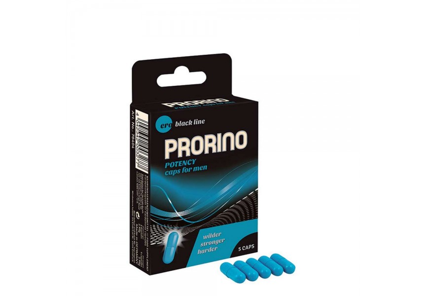 Ανδρικές Κάψουλες Αύξησης Ενέργειας & Λίμπιντο - Ero Prorino Potency Caps Men 5caps