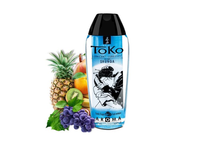 Λιπαντικό Νερού Με Γεύση Εξωτικών Φρούτων - Shunga Erotic Art Toko Aroma Lubricant Exotic Fruits 165ml