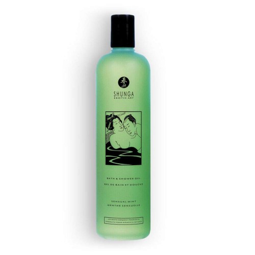 Αφροδισιακό Αφρόλουτρο Με Άρωμα Μέντας - Shunga Shower Gel Sensual Mint 500ml