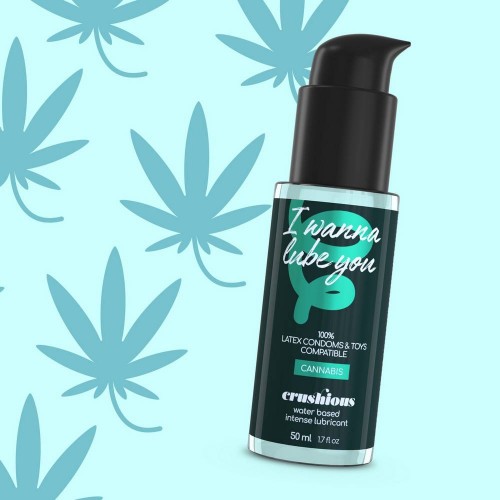 Crushious Cannabis Waterbased Lubricant 50ml