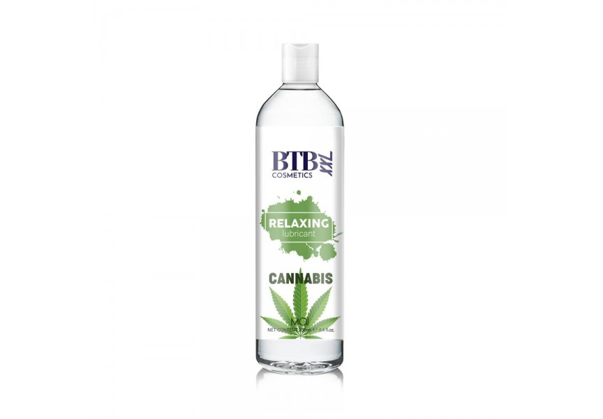 Χαλαρωτικό Λιπαντικό Κάνναβης - BTB Waterbased Cannabis Lubricant 250ml