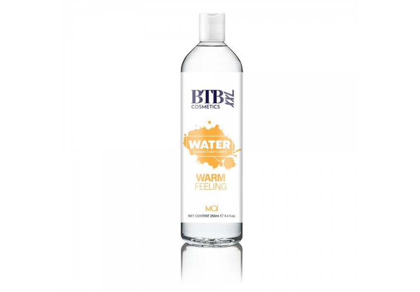 Θερμαντικό Λιπαντικό Νερού - BTB Waterbased Warm Feeling Lubricant 250ml