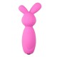 Ροζ Μίνι Δονητής Λαγουδάκι - Silicone Mini Bunny Vibe Pink