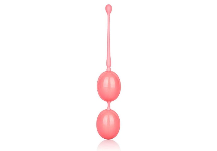 Ροζ Κολπικές Μπάλες Σιλικόνης – Weighted Kegel Balls Pink