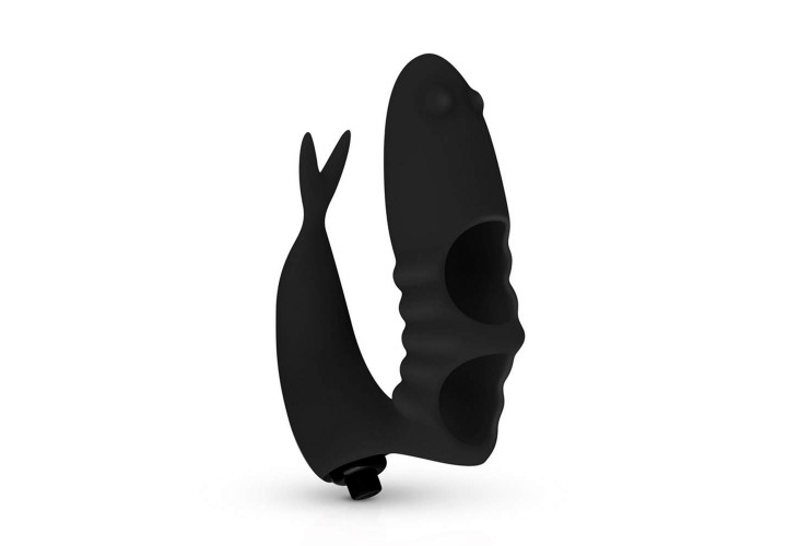 Μαύρος Δονητής Δακτύλου - Finger Vibrator Black
