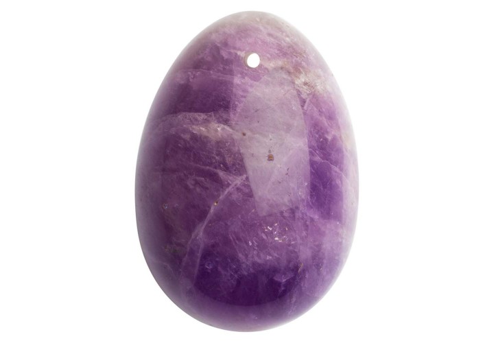Κολπικό Αυγό Από Ενεργειακό Πέτρωμα Αμέθυστος - La Gemmes Yoni Egg Pure Amethyst Small