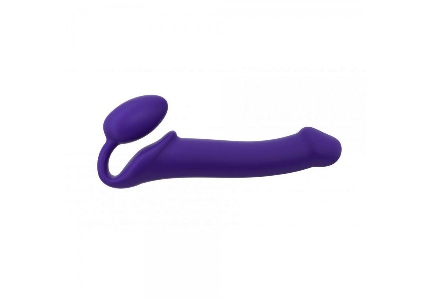 Διπλό Εύκαμπτο Ομοίωμα Σιλικόνης - Strap On Me Strapless Strap On Dildo Size L Purple